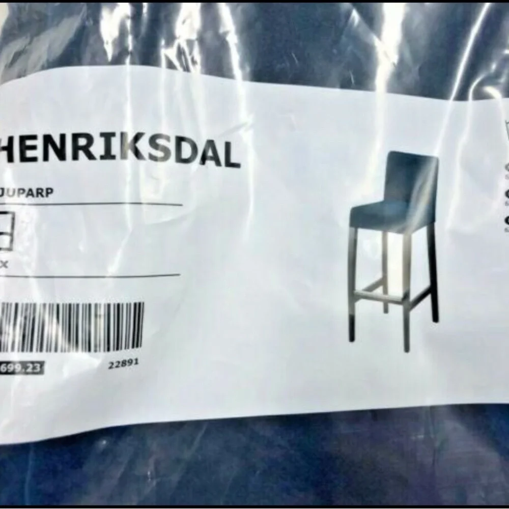 Barstool chair cover. 6 pcs available